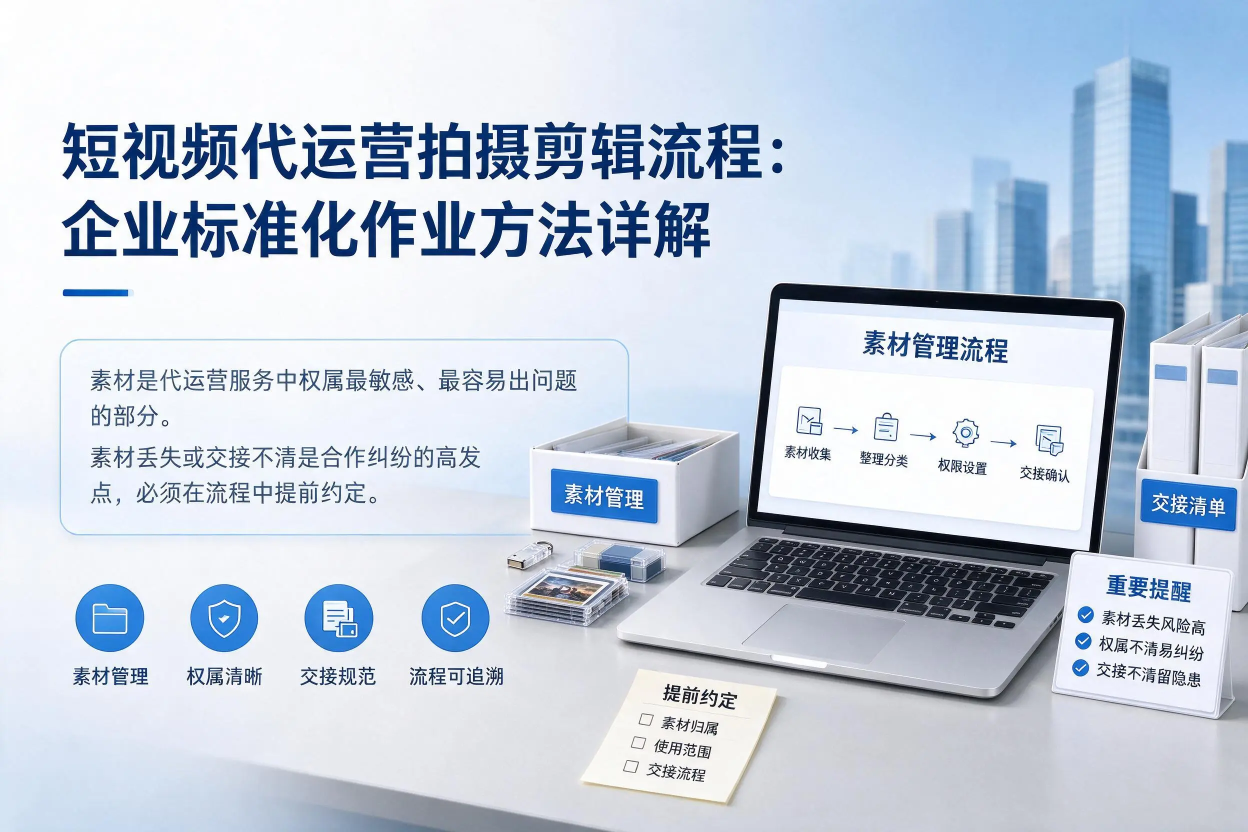 短视频代运营拍摄剪辑流程：丽江企业标准化作业方法详解
